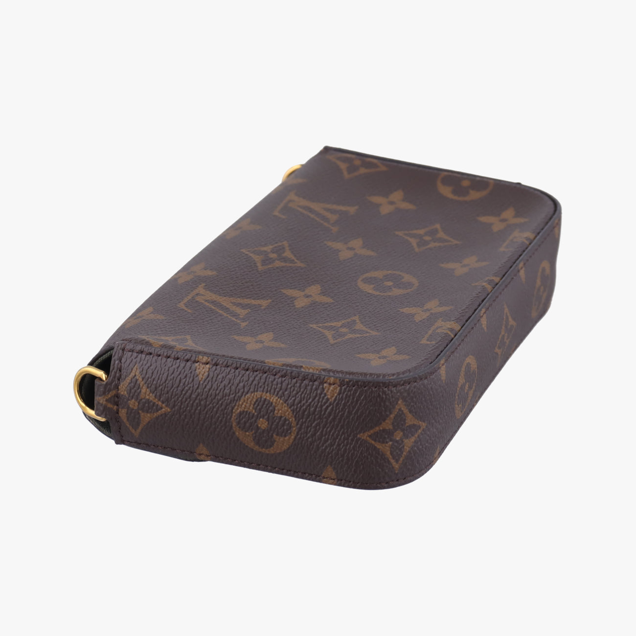 Multi Pochette FeLICIEBrown×KHAKIMonogram CanvasM80091ICチップミュルティ ポシェット フェリシーモノグラム/ブラウン系×カーキモノグラムキャンバスM80091ICチップ