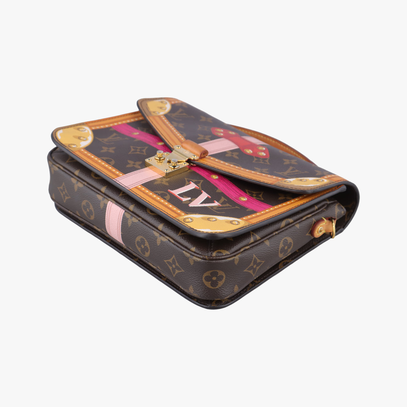 Summer Trunk Pochette MeTISbrown×multiMonogram CanvasM43628DR2148サマートランク ポシェット メティスモノグラム/ブラウン系×マルチモノグラムキャンバスM43628DR2148