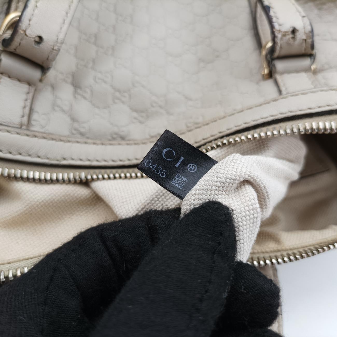 Microguccissima JoyWhiteLeather322231B014890435マイクログッチシマホワイトレザー322231B014890435