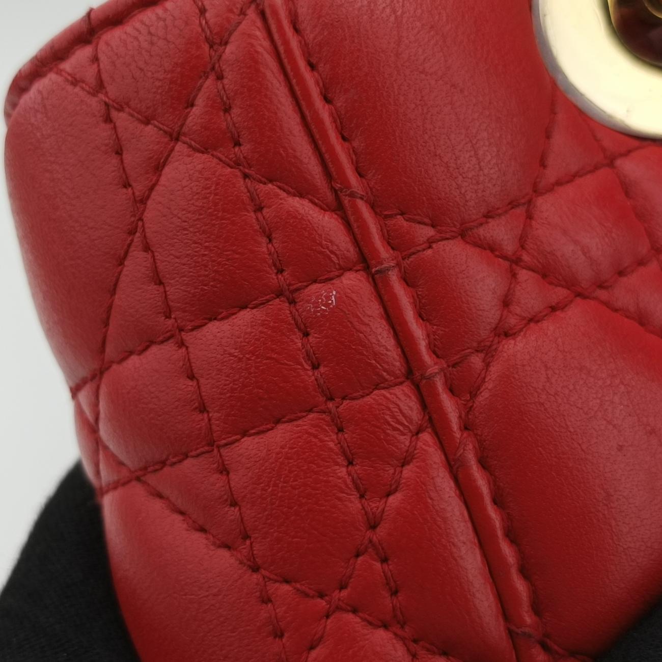 Lady DiorRedlambskin29-MA-0157レディディオールレッドラムスキン29-MA-0157