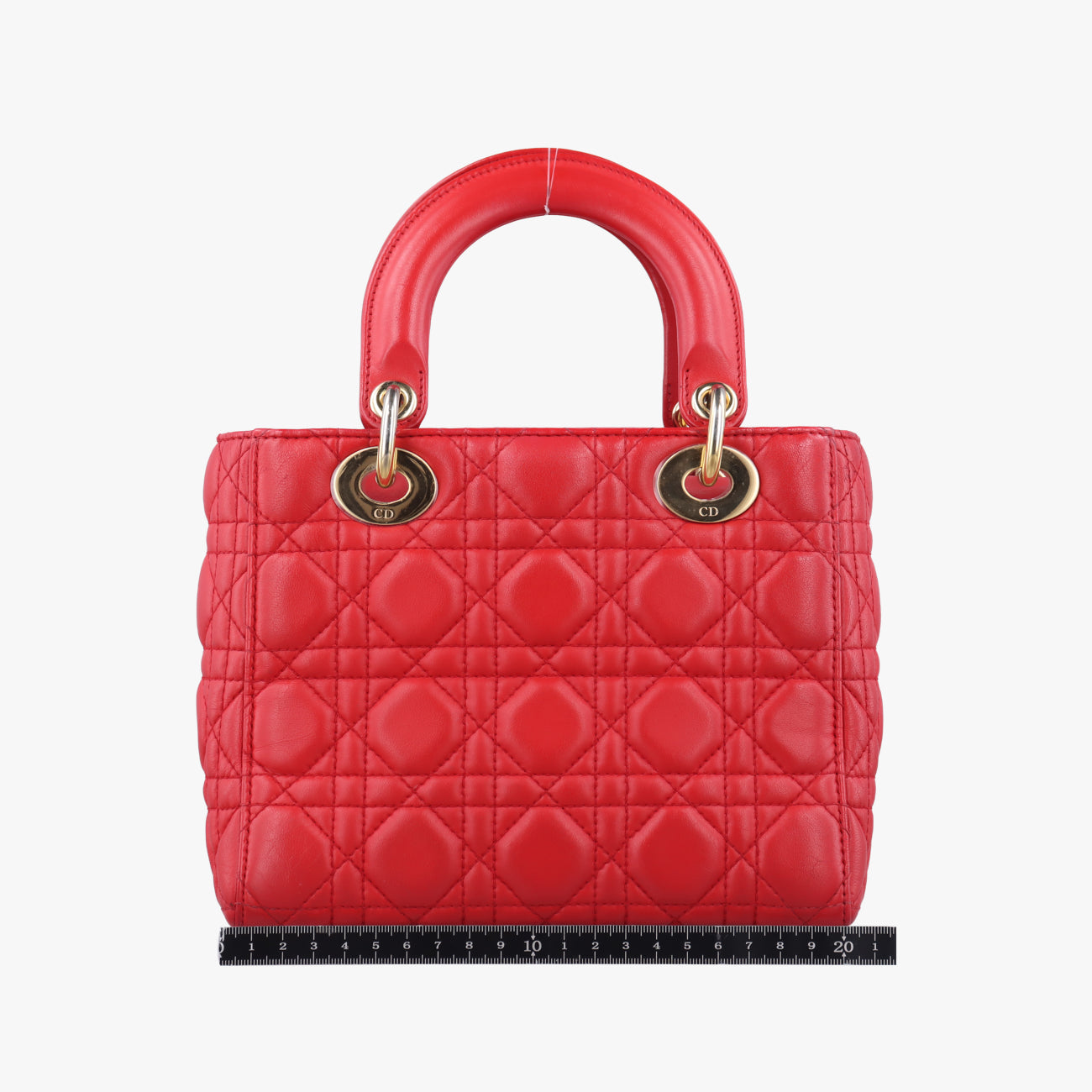 Lady DiorRedlambskin29-MA-0157レディディオールレッドラムスキン29-MA-0157