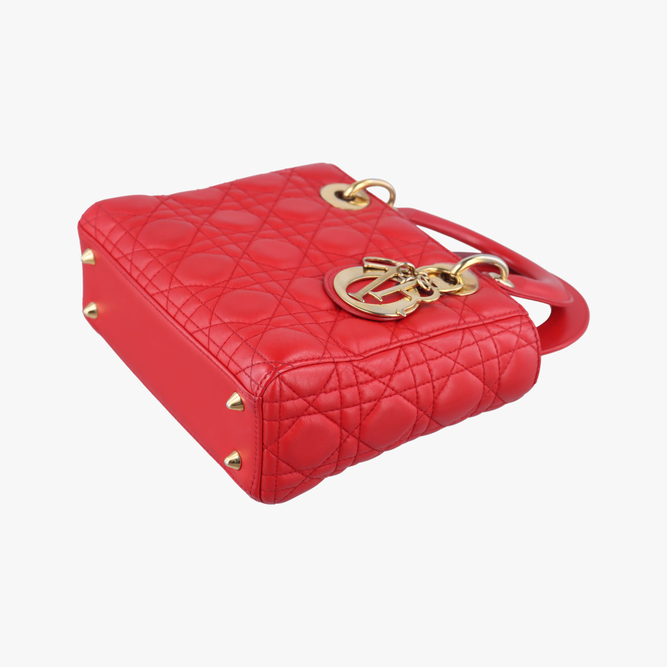 Lady DiorRedlambskin29-MA-0157レディディオールレッドラムスキン29-MA-0157