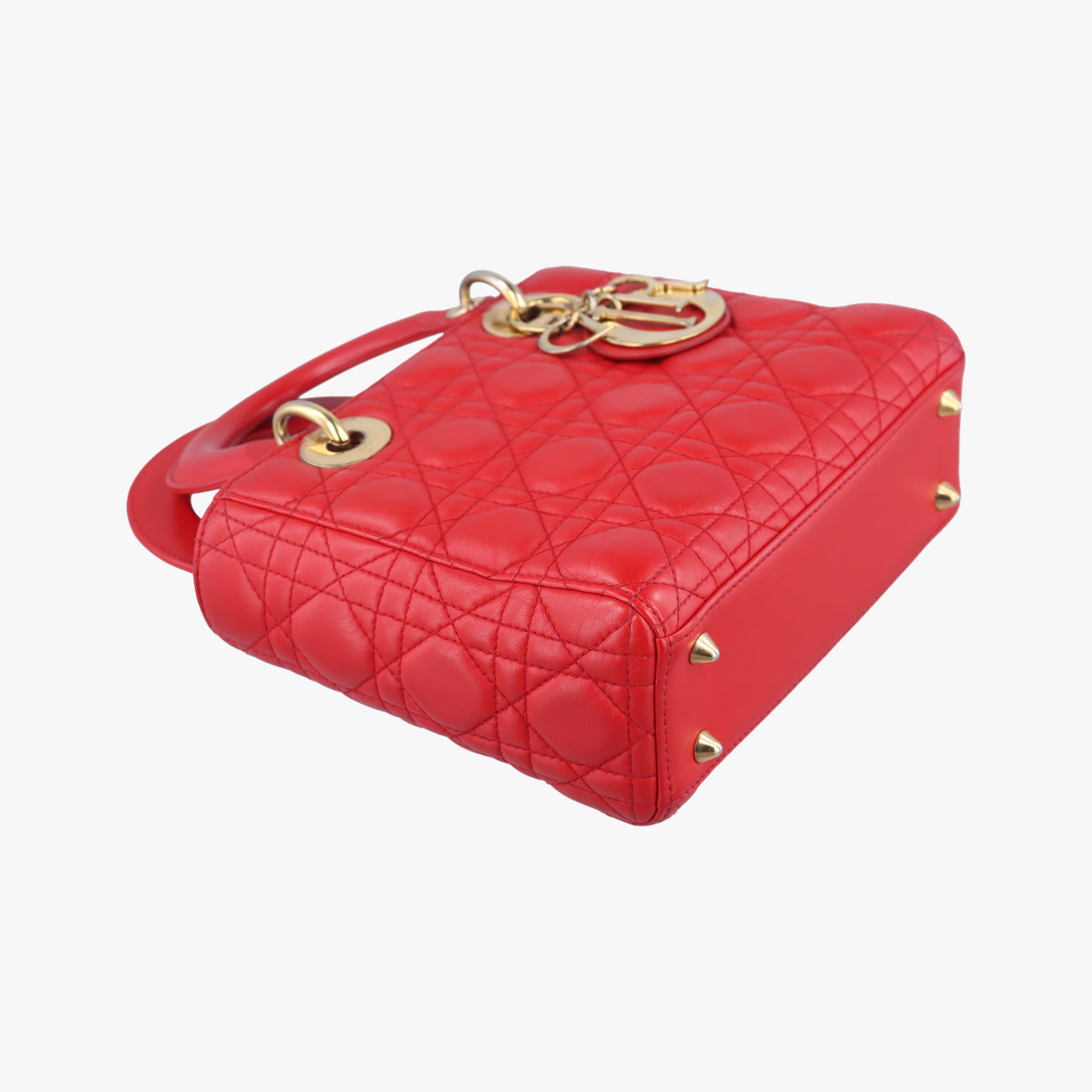 Lady DiorRedlambskin29-MA-0157レディディオールレッドラムスキン29-MA-0157