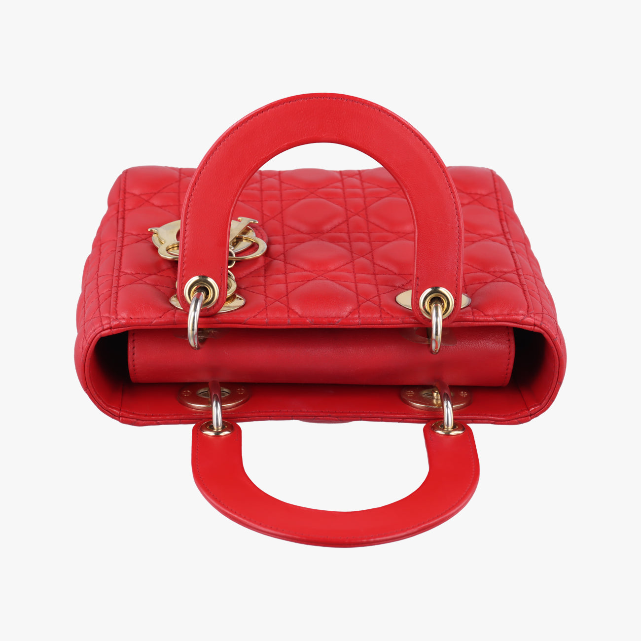 Lady DiorRedlambskin29-MA-0157レディディオールレッドラムスキン29-MA-0157