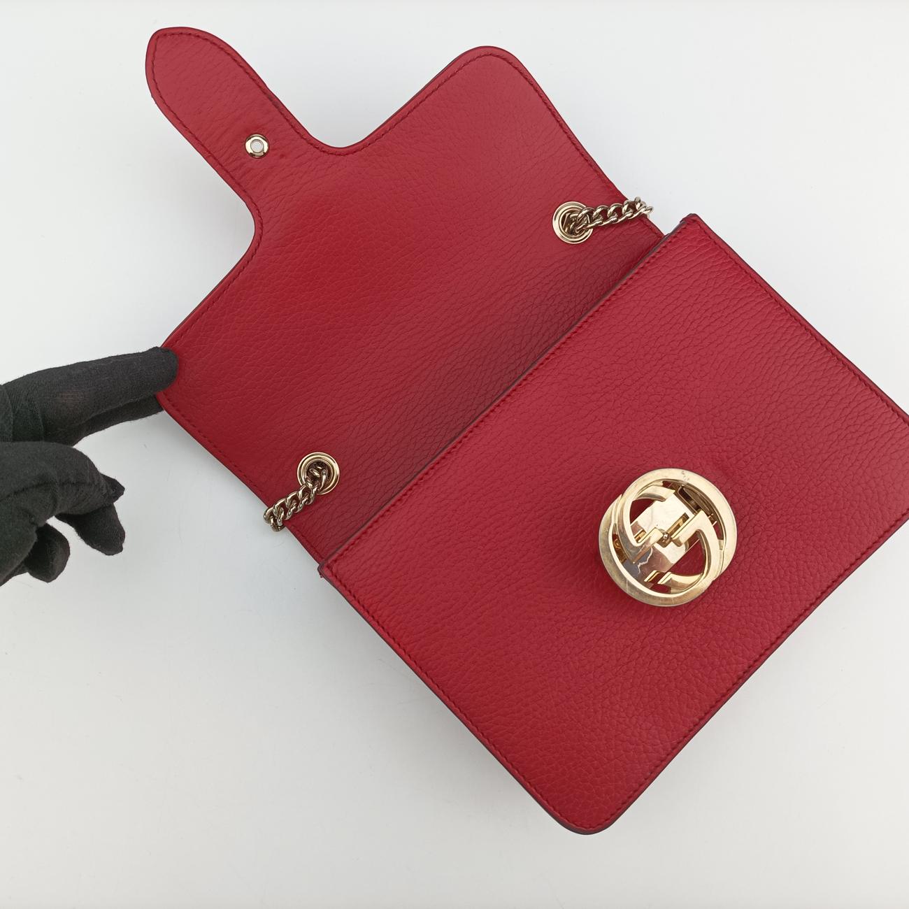 Interlocking GRedLeather510304C028148876インターロッキングGレッドレザー510304C028148876