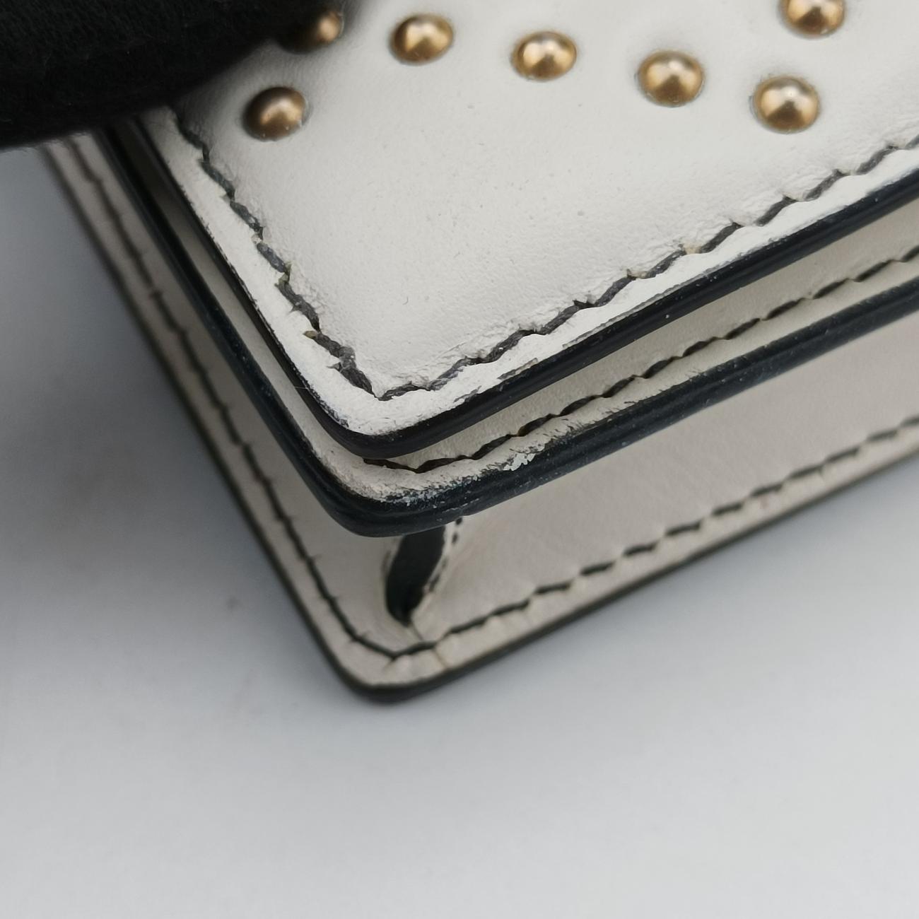 STUDDED CANNAGE LADYWhiteLeather12-MA-0117スタッズ カナージュホワイトレザー12-MA-0117