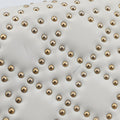 STUDDED CANNAGE LADYWhiteLeather12-MA-0117スタッズ カナージュホワイトレザー12-MA-0117
