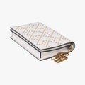 STUDDED CANNAGE LADYWhiteLeather12-MA-0117スタッズ カナージュホワイトレザー12-MA-0117