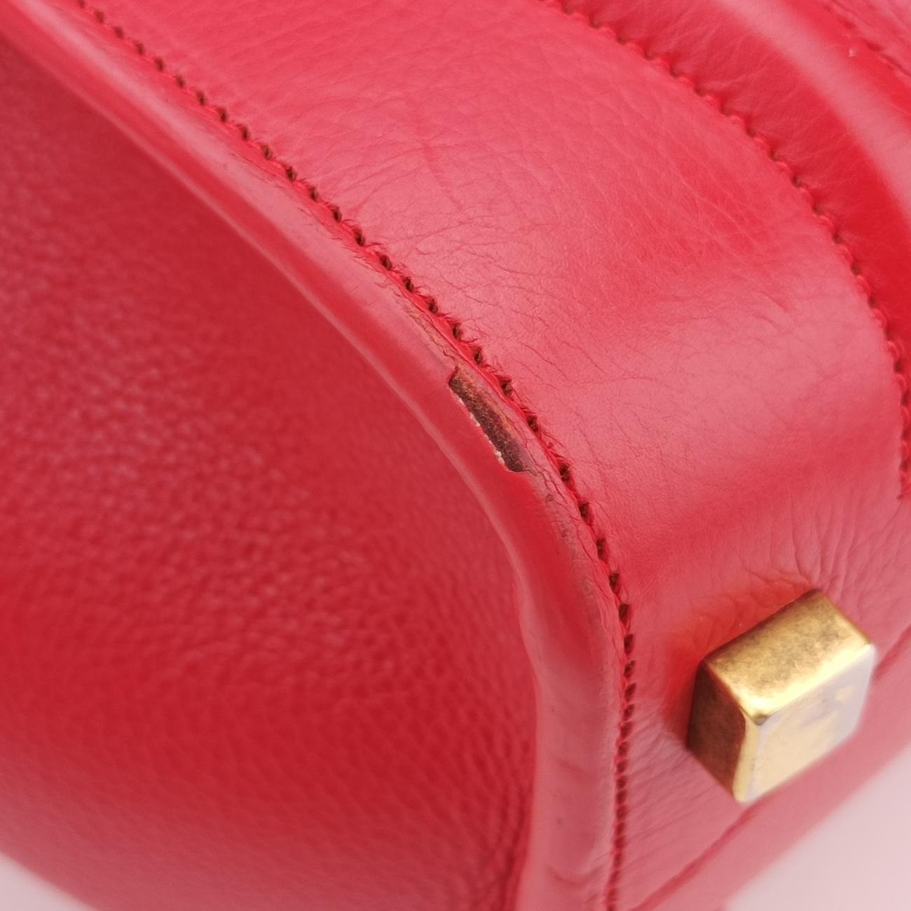 Luggage Micro shopperRedLeatherW-AT-0173 W-PR-0183ラゲージマイクロショッパーレッドレザーW-AT-0173 W-PR-0183