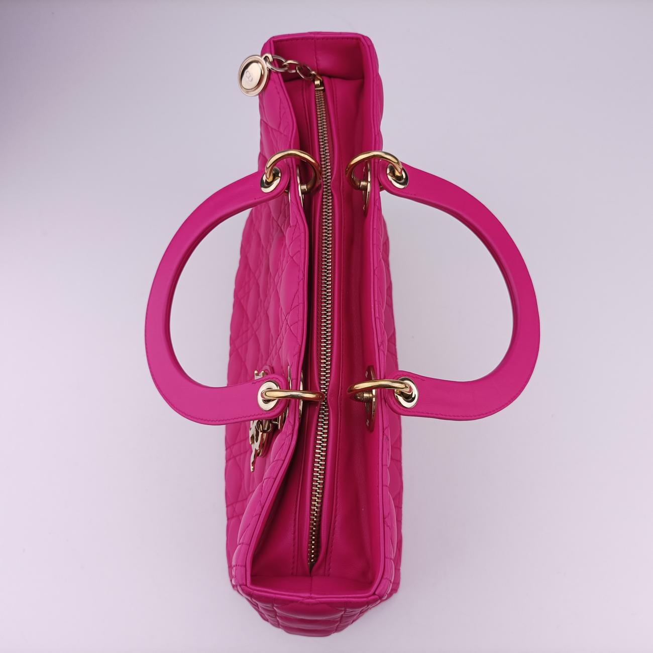 Lady DiorRoselambskin18-MA-0133レディディオールローズ レッドラムスキン18-MA-0133