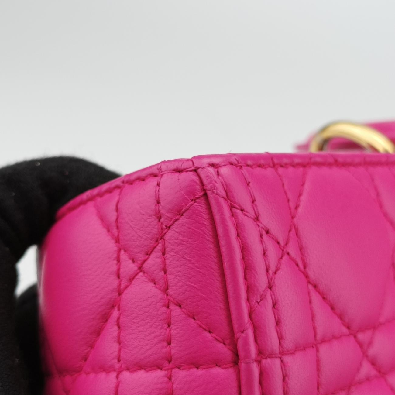 Lady DiorRoselambskin18-MA-0133レディディオールローズ レッドラムスキン18-MA-0133