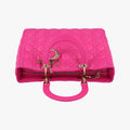 Lady DiorRoselambskin18-MA-0133レディディオールローズ レッドラムスキン18-MA-0133