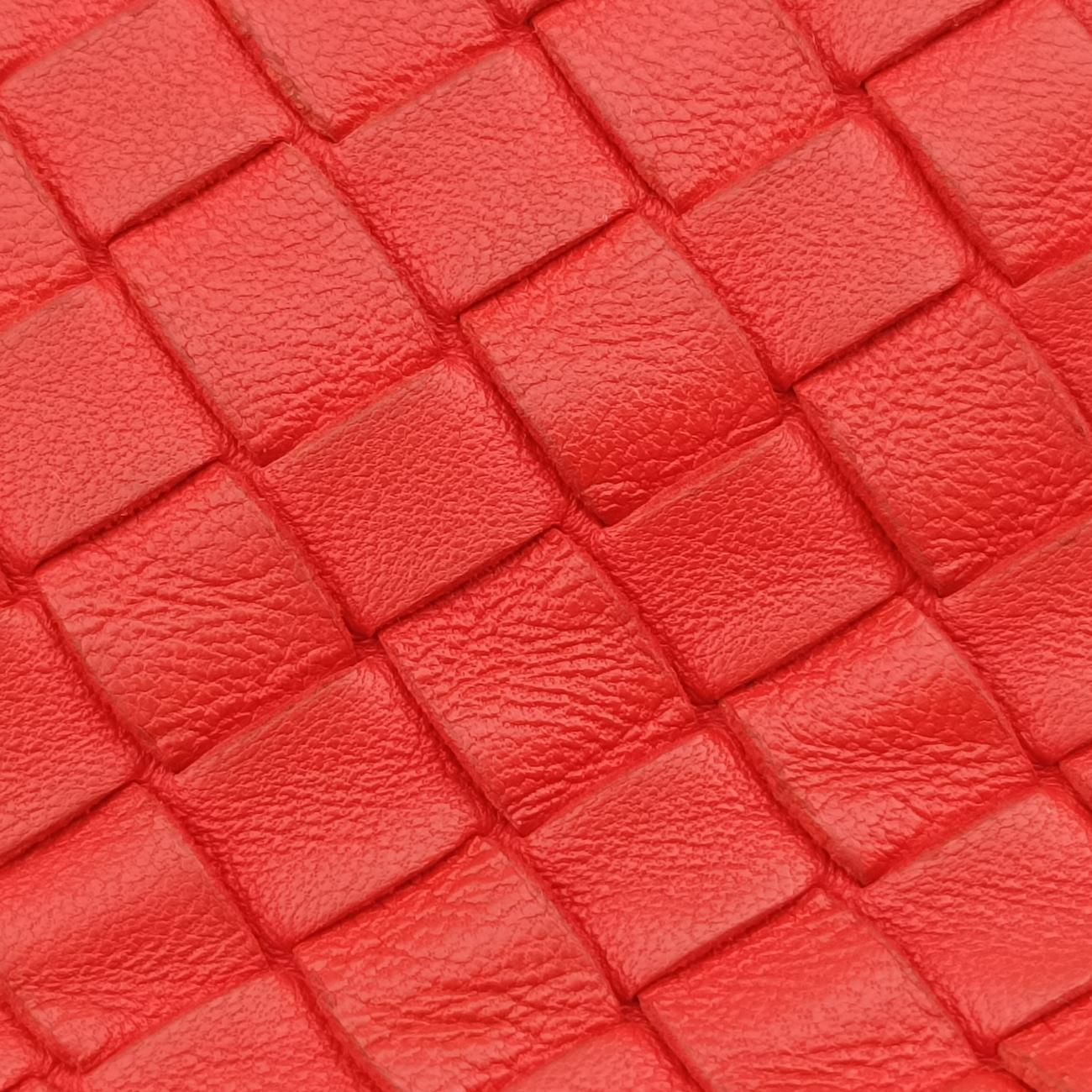 IntrecciatoOrangelambskinB00012465FイントレチャートオレンジラムスキンB00012465F