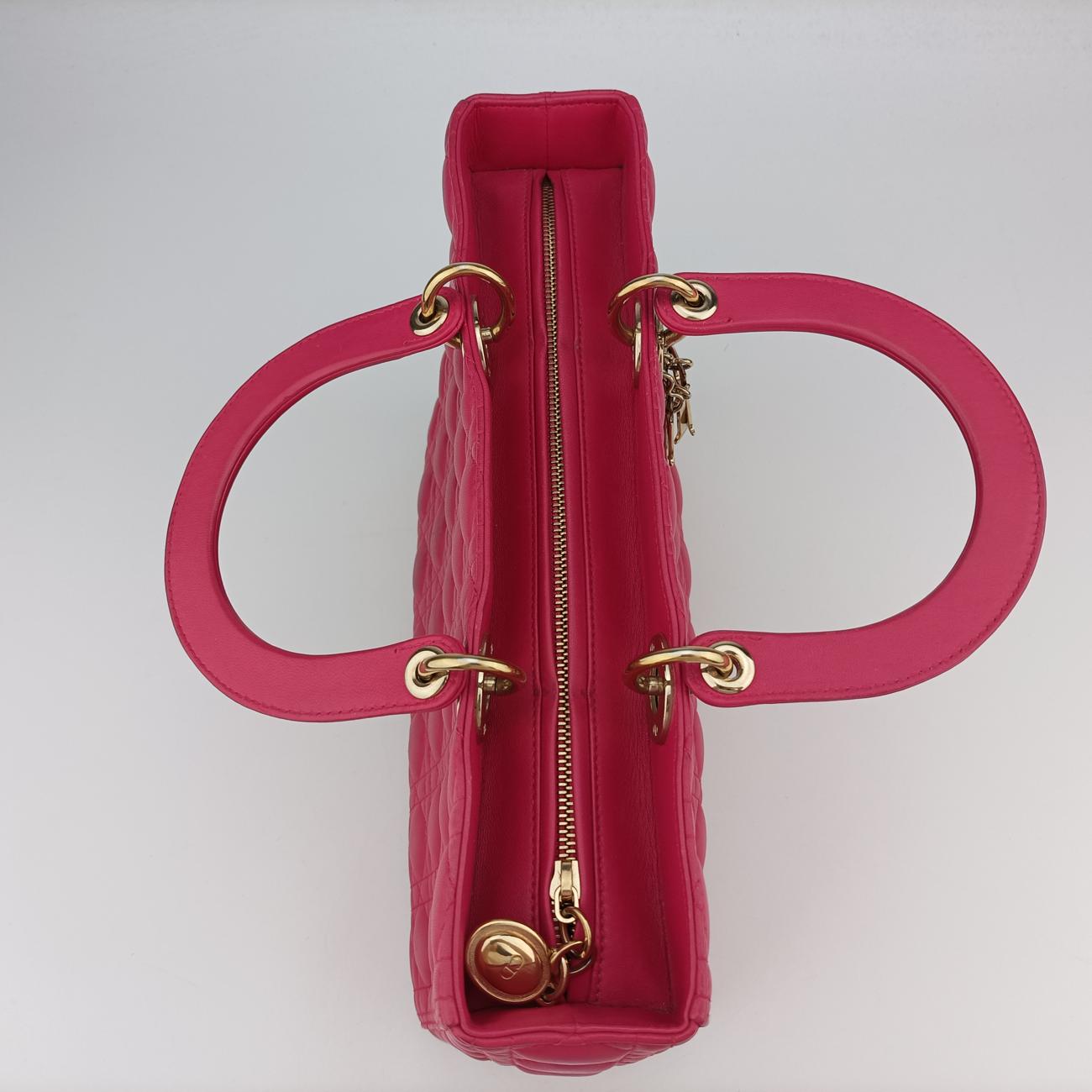 Lady DiorPinklambskin05-MA-0163レディディオールピンクラムスキン05-MA-0163