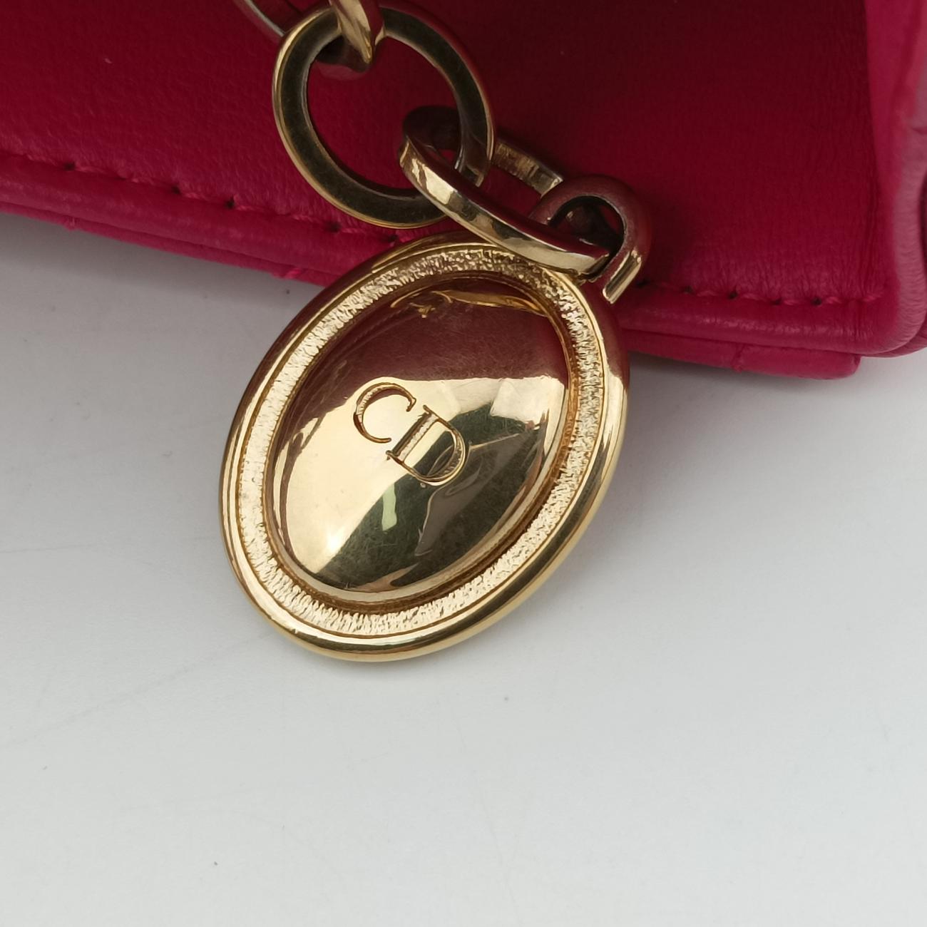 Lady DiorPinklambskin05-MA-0163レディディオールピンクラムスキン05-MA-0163