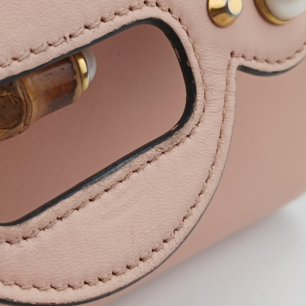 Bamboo Pearl StuddedPinkLeather476448E022381470バンブー パールスタッズピンクレザー476448E022381470
