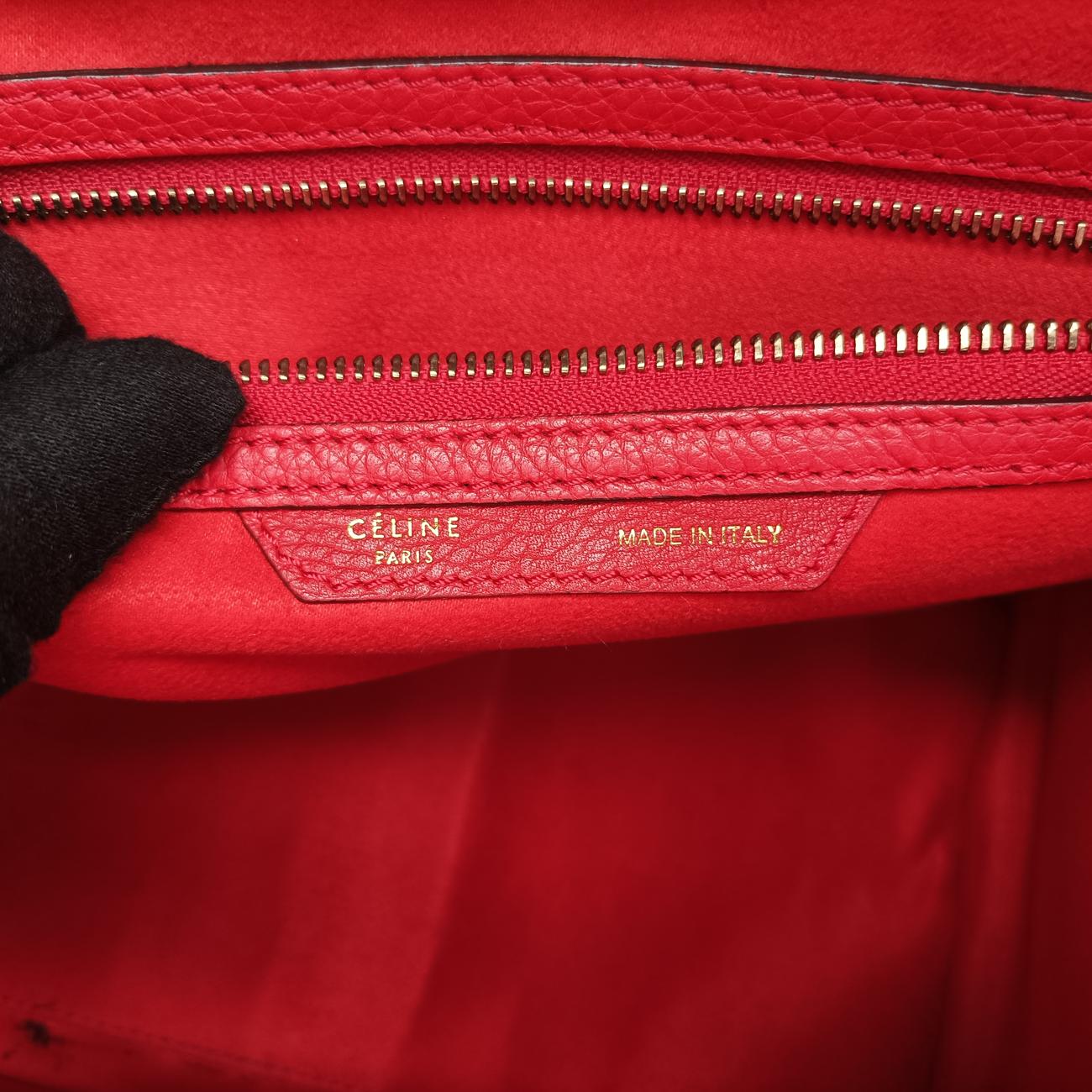 Luggage Mini ShopperRedLeatherLot number unknownラゲージミニショッパーレッドレザー製番不明