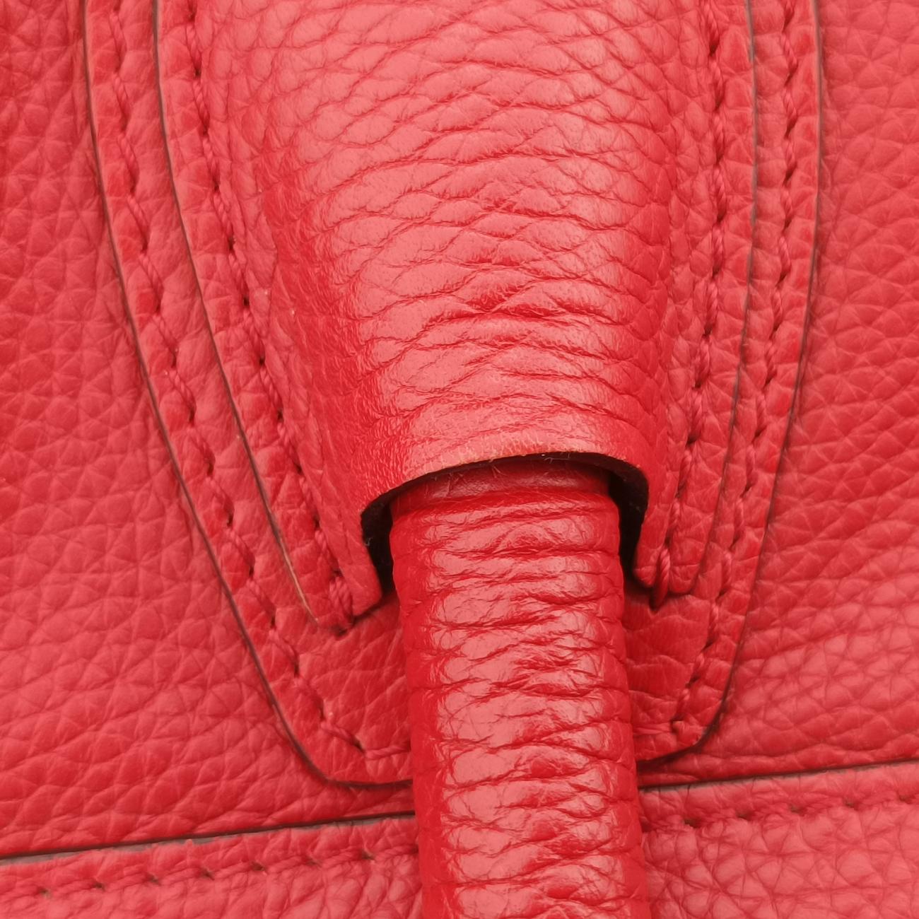 Luggage Mini ShopperRedLeatherLot number unknownラゲージミニショッパーレッドレザー製番不明
