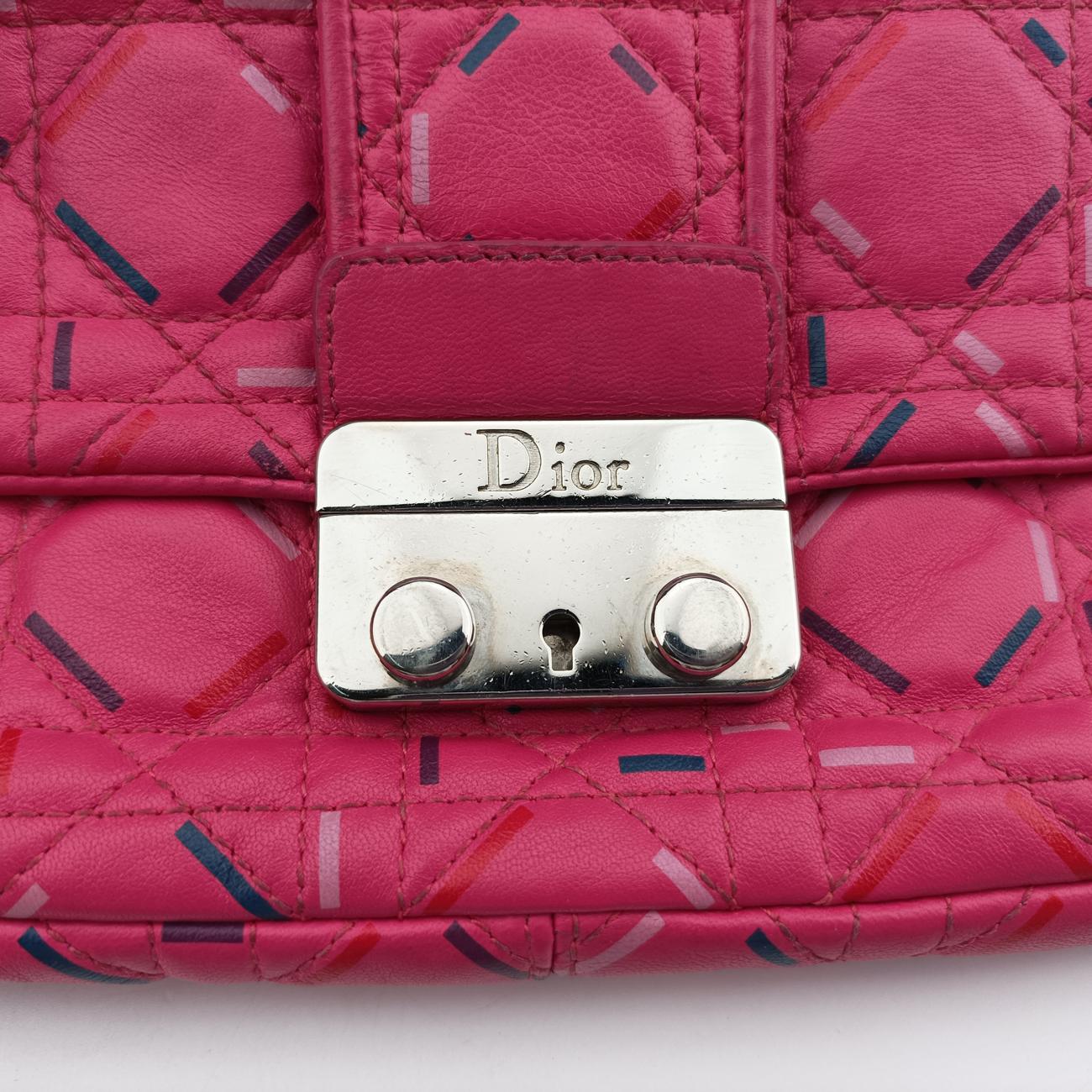 Miss Dior Cannage New RockMulticolourlambskin02-LU-0131ミス ディオール カナージュ ニューロックマルチカラーラムスキン02-LU-0131
