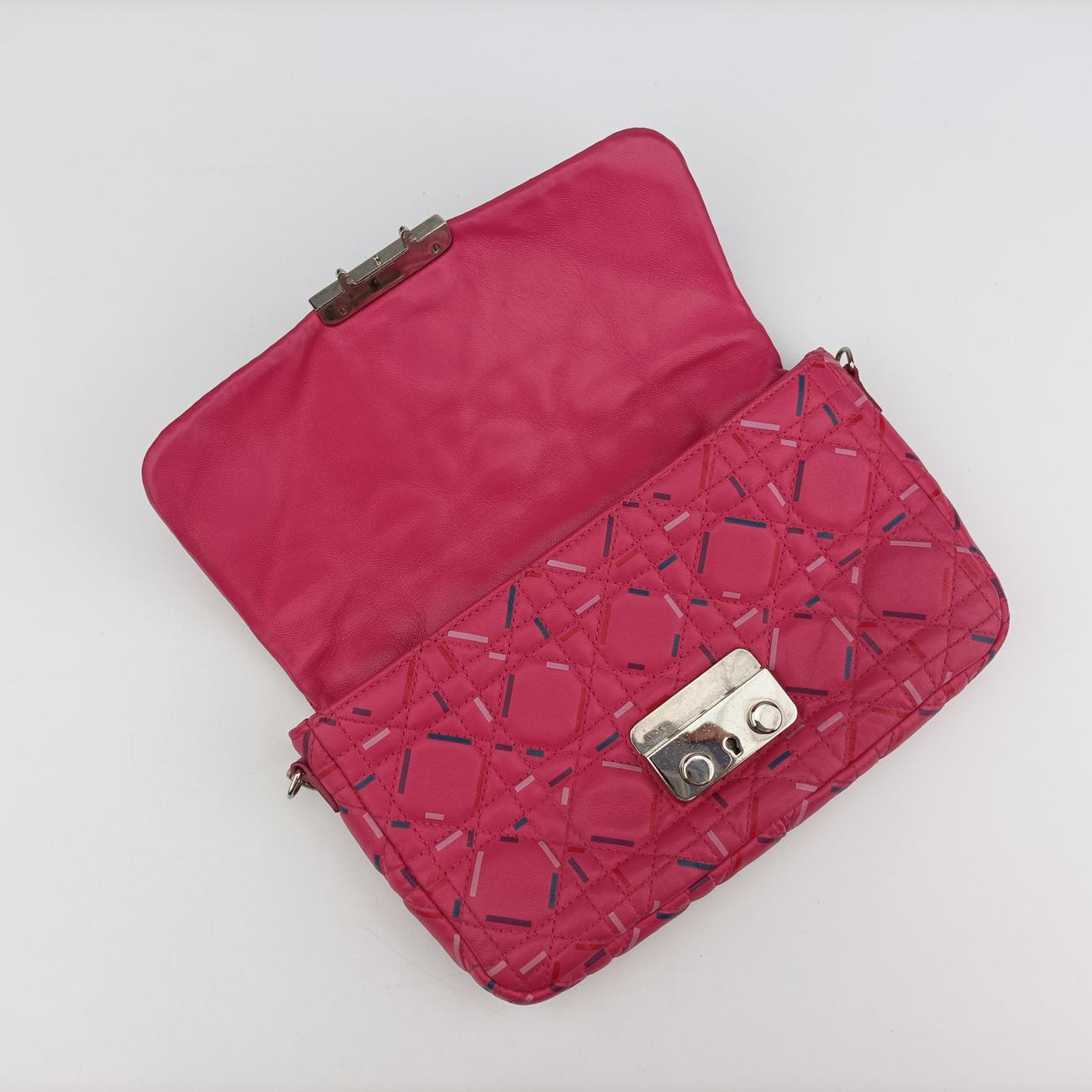 Miss Dior Cannage New RockMulticolourlambskin02-LU-0131ミス ディオール カナージュ ニューロックマルチカラーラムスキン02-LU-0131