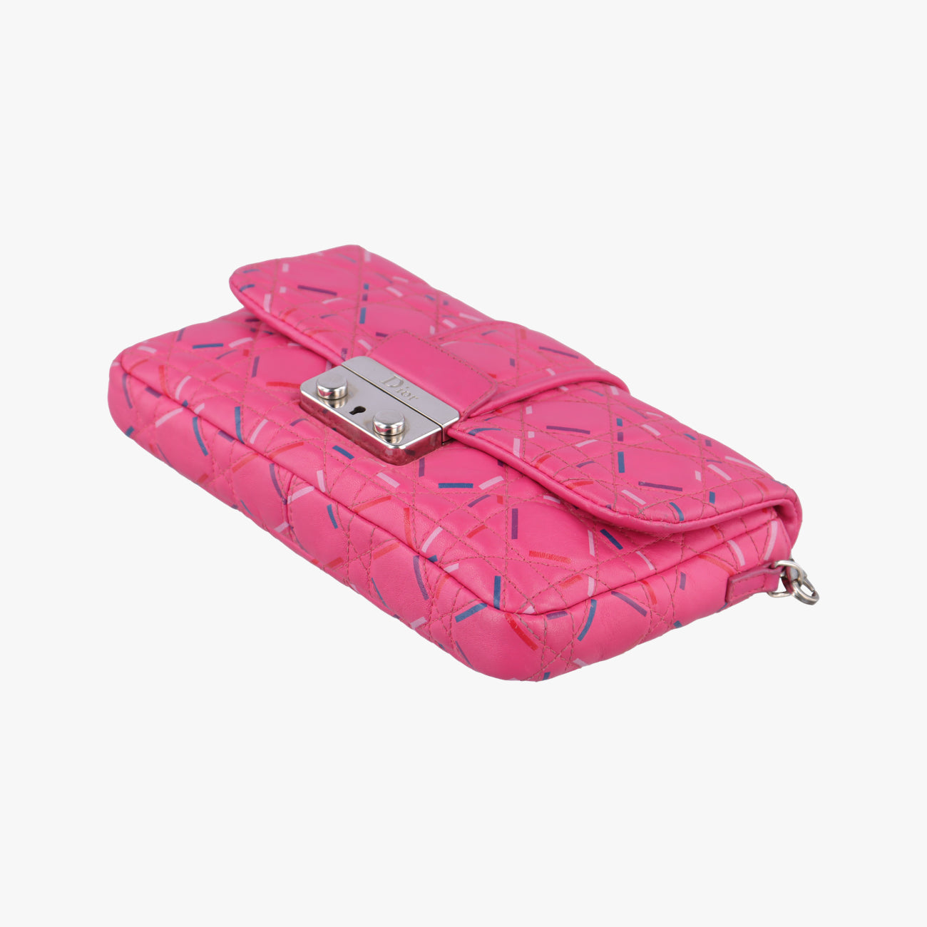 Miss Dior Cannage New RockMulticolourlambskin02-LU-0131ミス ディオール カナージュ ニューロックマルチカラーラムスキン02-LU-0131