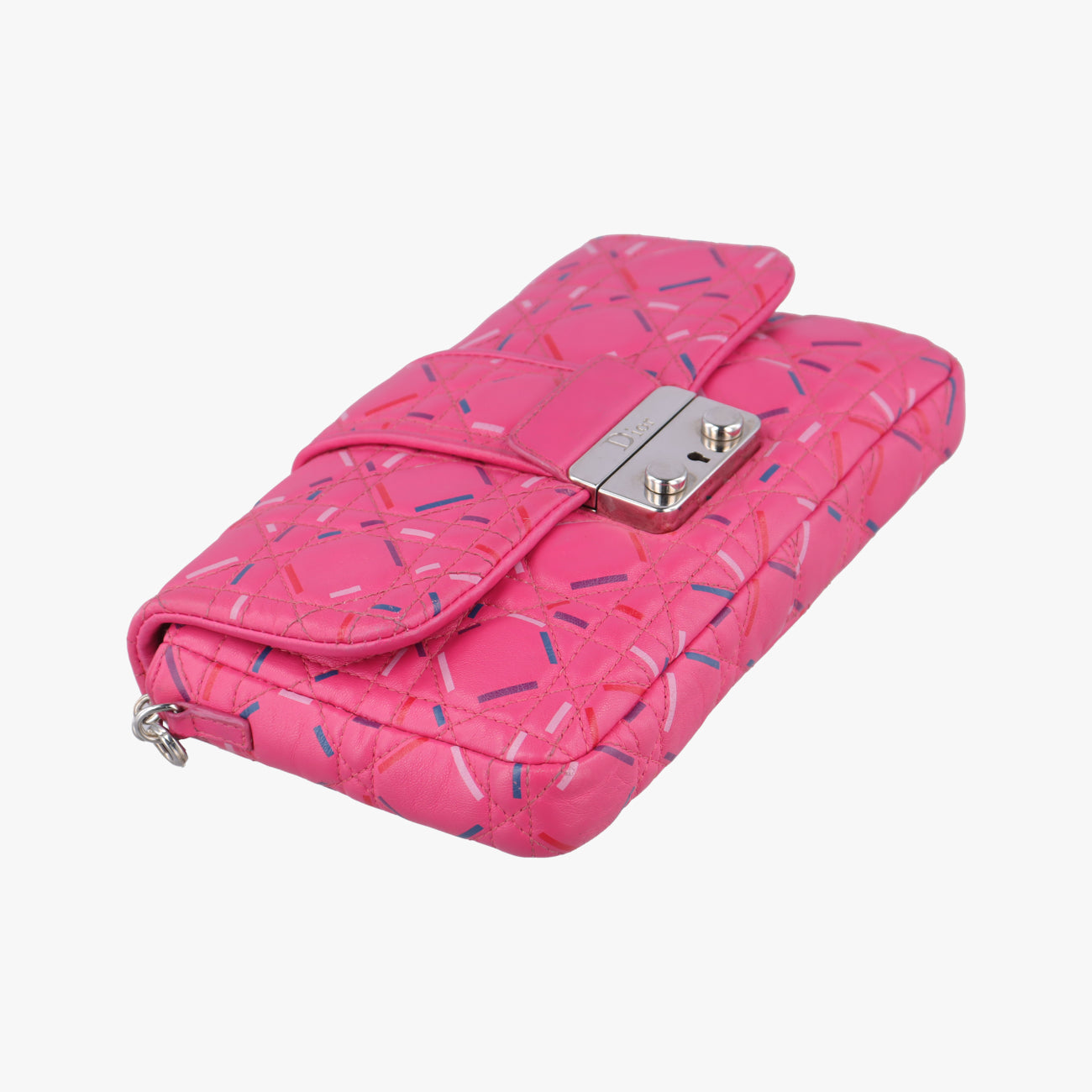Miss Dior Cannage New RockMulticolourlambskin02-LU-0131ミス ディオール カナージュ ニューロックマルチカラーラムスキン02-LU-0131