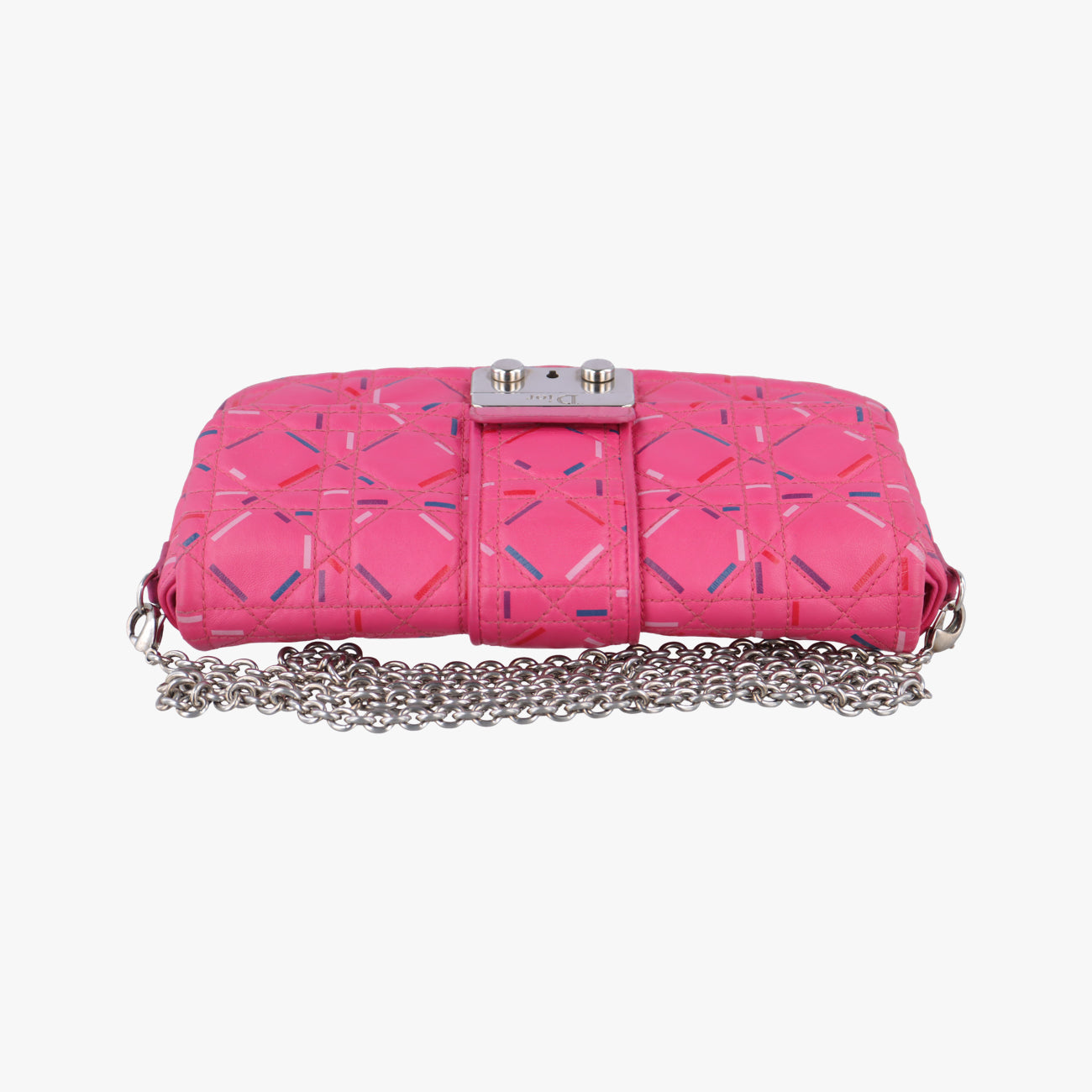 Miss Dior Cannage New RockMulticolourlambskin02-LU-0131ミス ディオール カナージュ ニューロックマルチカラーラムスキン02-LU-0131