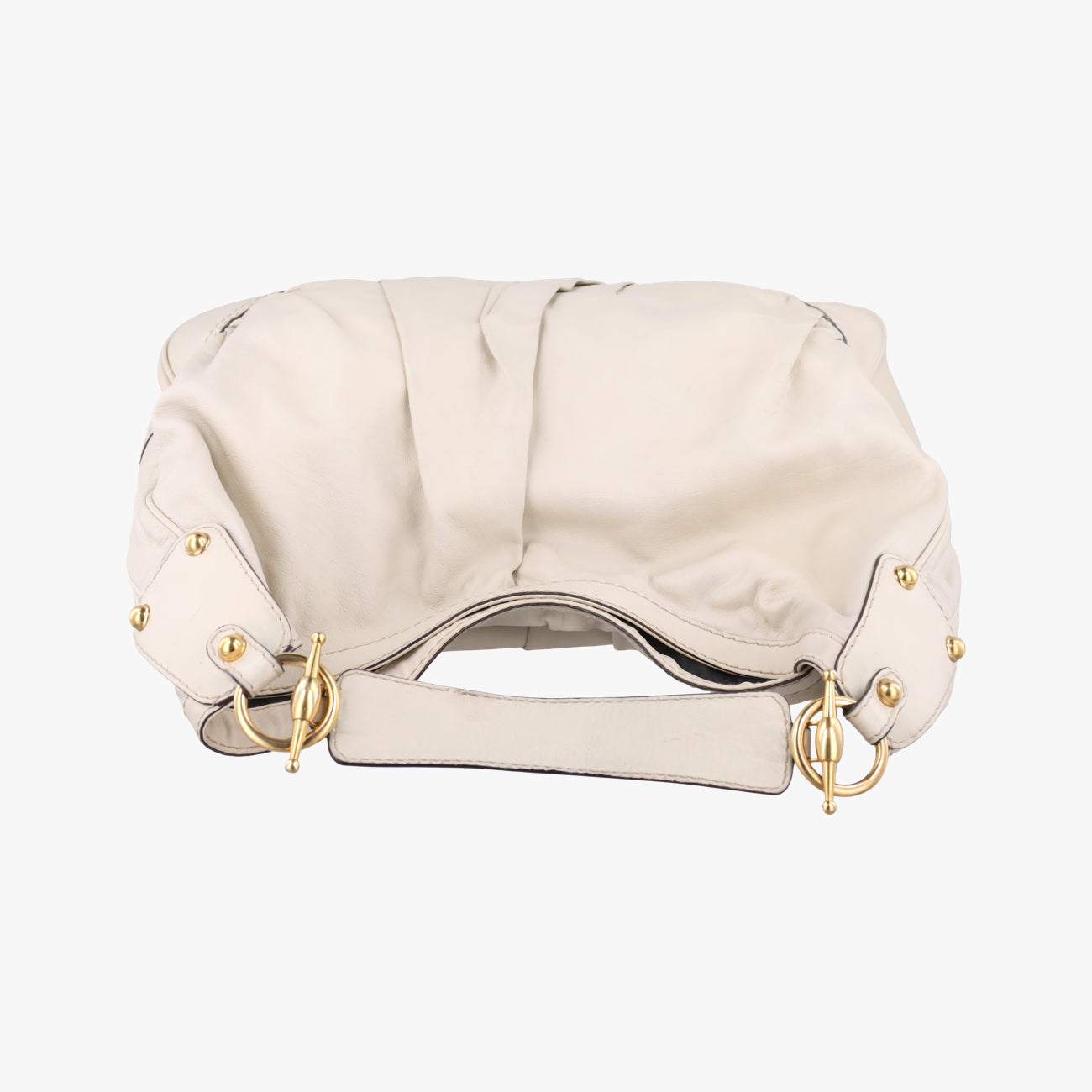 Jockey HoboWhiteLeather203542B4737373ジョッキー ホーボーホワイトレザー203542B4737373