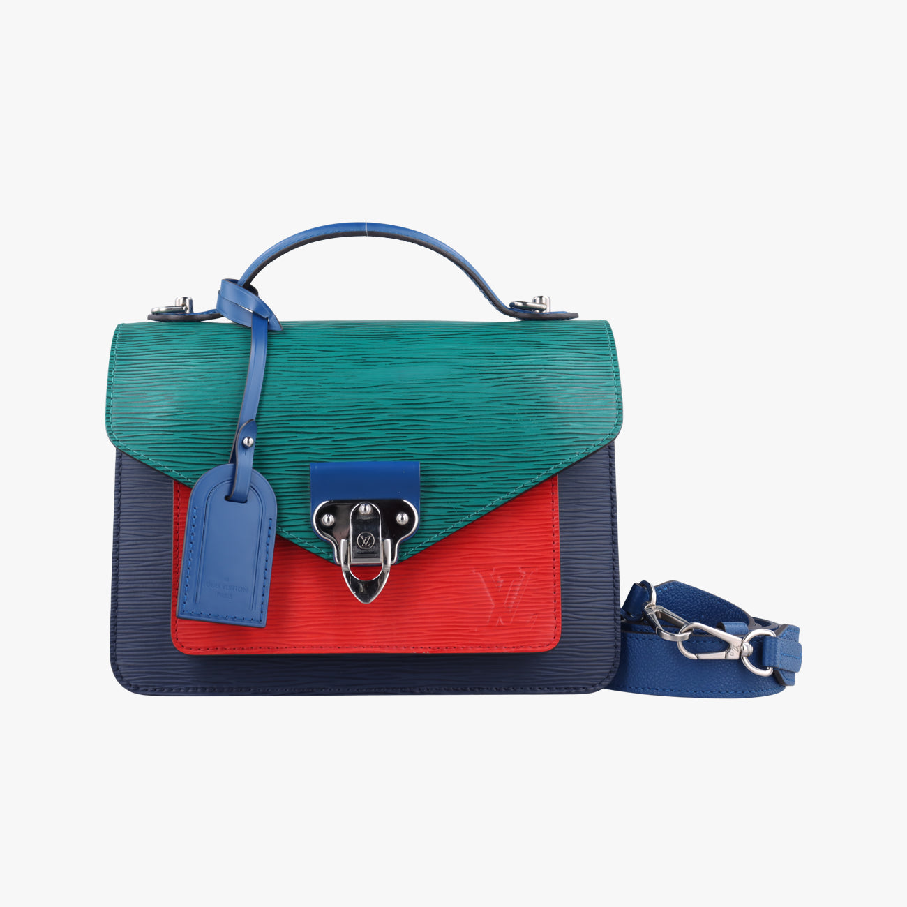 Neo MONCEAEmeraude Green×Indigo Blue×Coquelicot RedepiM55405SR2199ネオ モンソーエメロードグリーン×インディゴブルー×コクリコエピM55405SR2199