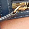 Luggage Mini Shopperbrown x blue x khakiLeatherW-AT-0172 W-MM-0172ラゲージミニショッパーブラウンｘブルーｘカーキレザーW-AT-0172 W-MM-0172