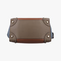 Luggage Mini Shopperbrown x blue x khakiLeatherW-AT-0172 W-MM-0172ラゲージミニショッパーブラウンｘブルーｘカーキレザーW-AT-0172 W-MM-0172