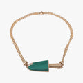 Gelati Malachite DiamondGreen×goldenAU750354744NWT7PPマラカイト ジェラーティ ダイヤモンドグリーン×ゴールドAU750354744NWT7PP