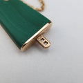 Gelati Malachite DiamondGreen×goldenAU750354744NWT7PPマラカイト ジェラーティ ダイヤモンドグリーン×ゴールドAU750354744NWT7PP