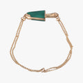 Gelati Malachite DiamondGreen×goldenAU750354744NWT7PPマラカイト ジェラーティ ダイヤモンドグリーン×ゴールドAU750354744NWT7PP