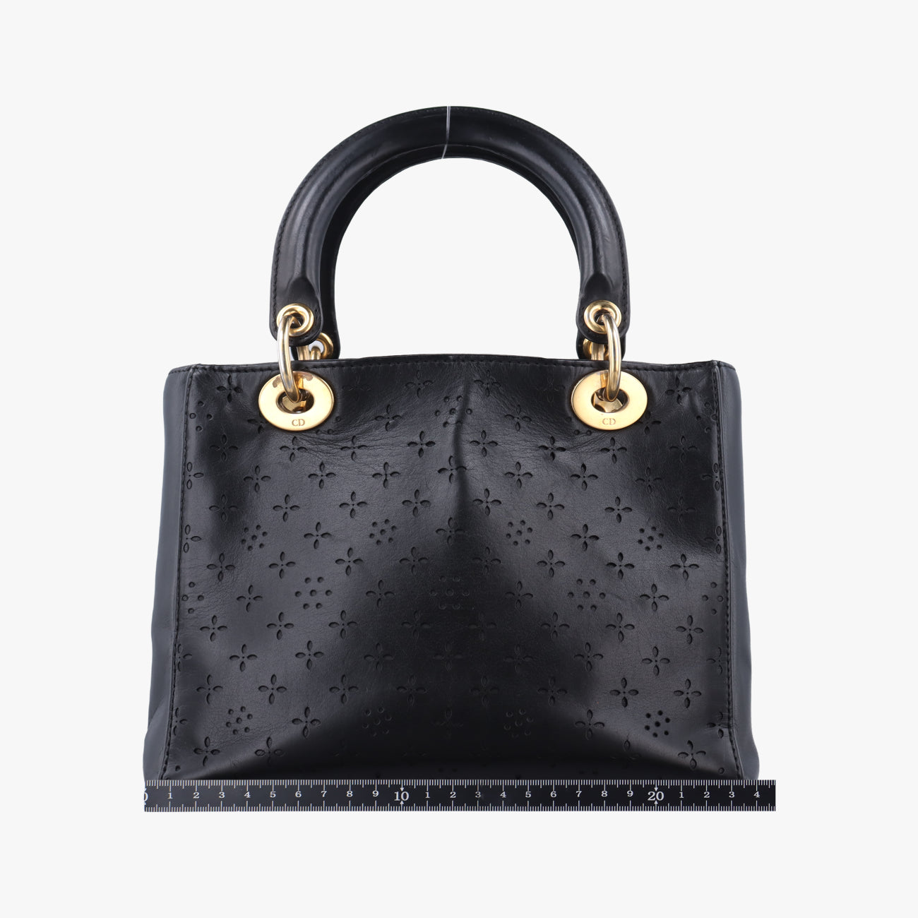 Lady DiorBlackLeather05-MA-0028レディディオールブラックレザー05-MA-0028