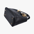 Lady DiorBlackLeather05-MA-0028レディディオールブラックレザー05-MA-0028