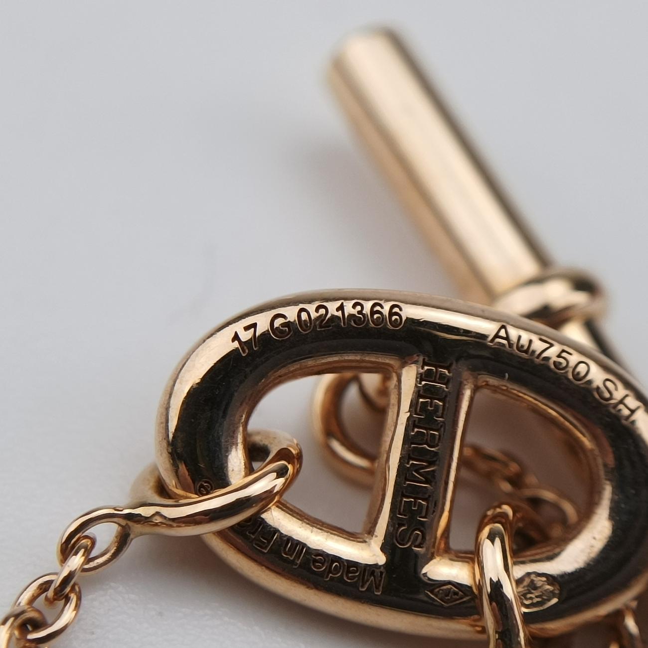 Farandole Chaine d'ancreGoldenAU75017G021366ファランドール シェーヌダンクルゴールドAU75017G021366