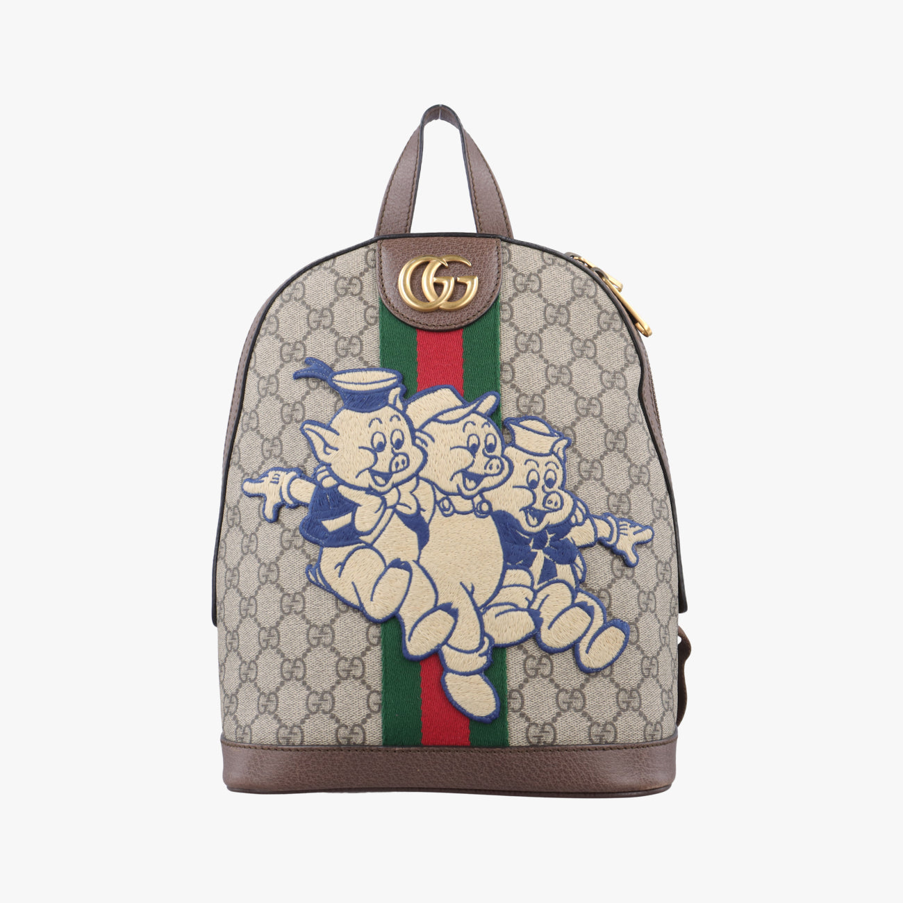The Three Little PigsMulticolourPVC coated canvas x leather552884C027883554三匹のこぶたマルチカラーPVCコーティングキャンバス×レザー552884C027883554