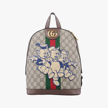 The Three Little PigsMulticolourPVC coated canvas x leather552884C027883554三匹のこぶたマルチカラーPVCコーティングキャンバス×レザー552884C027883554