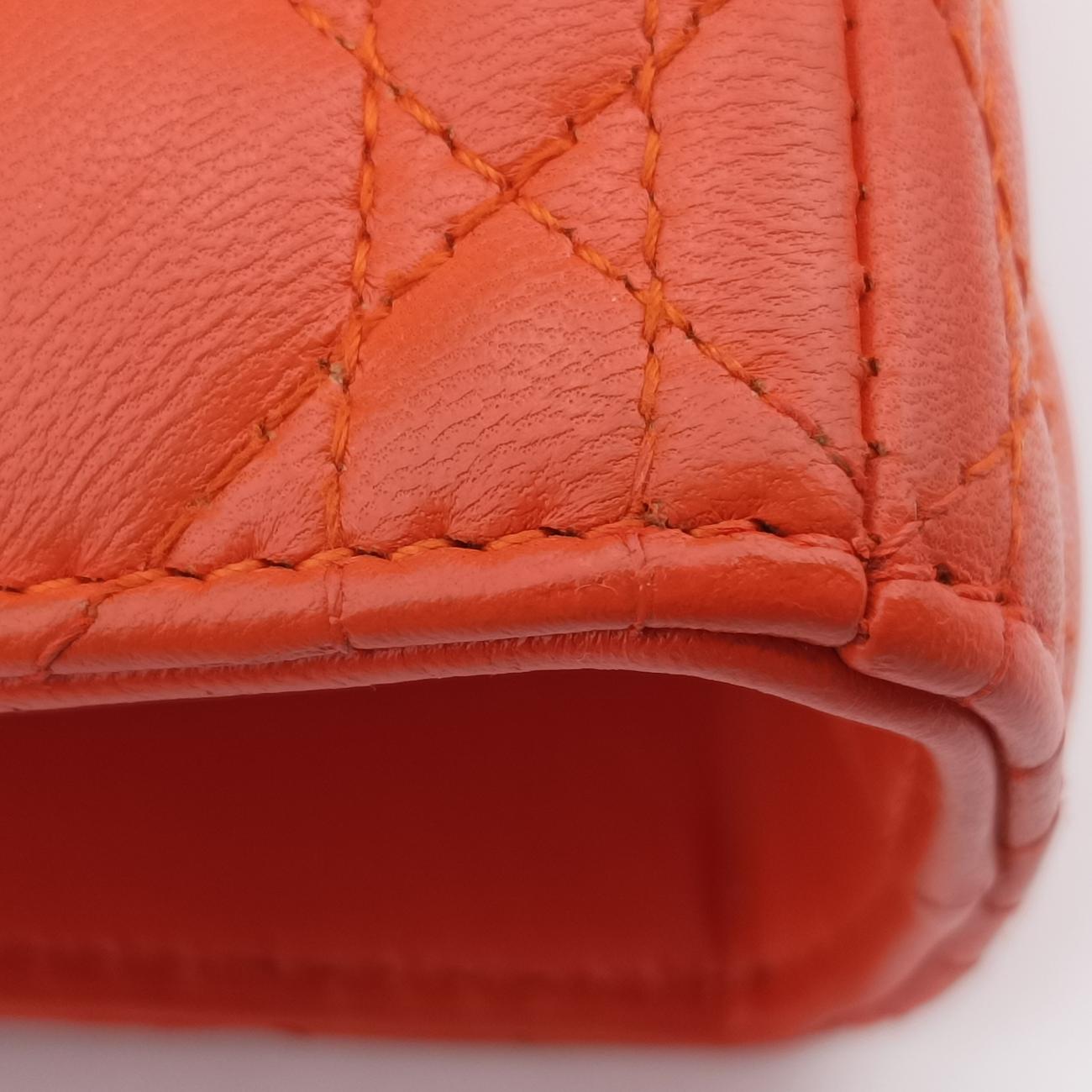 Lady DiorOrangeパテント17-BO-0122レディディオールオレンジパテント17-BO-0122