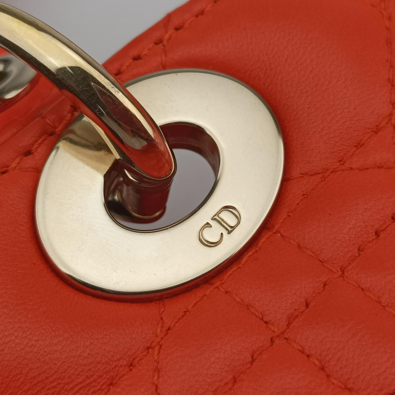 Lady DiorOrangeパテント17-BO-0122レディディオールオレンジパテント17-BO-0122
