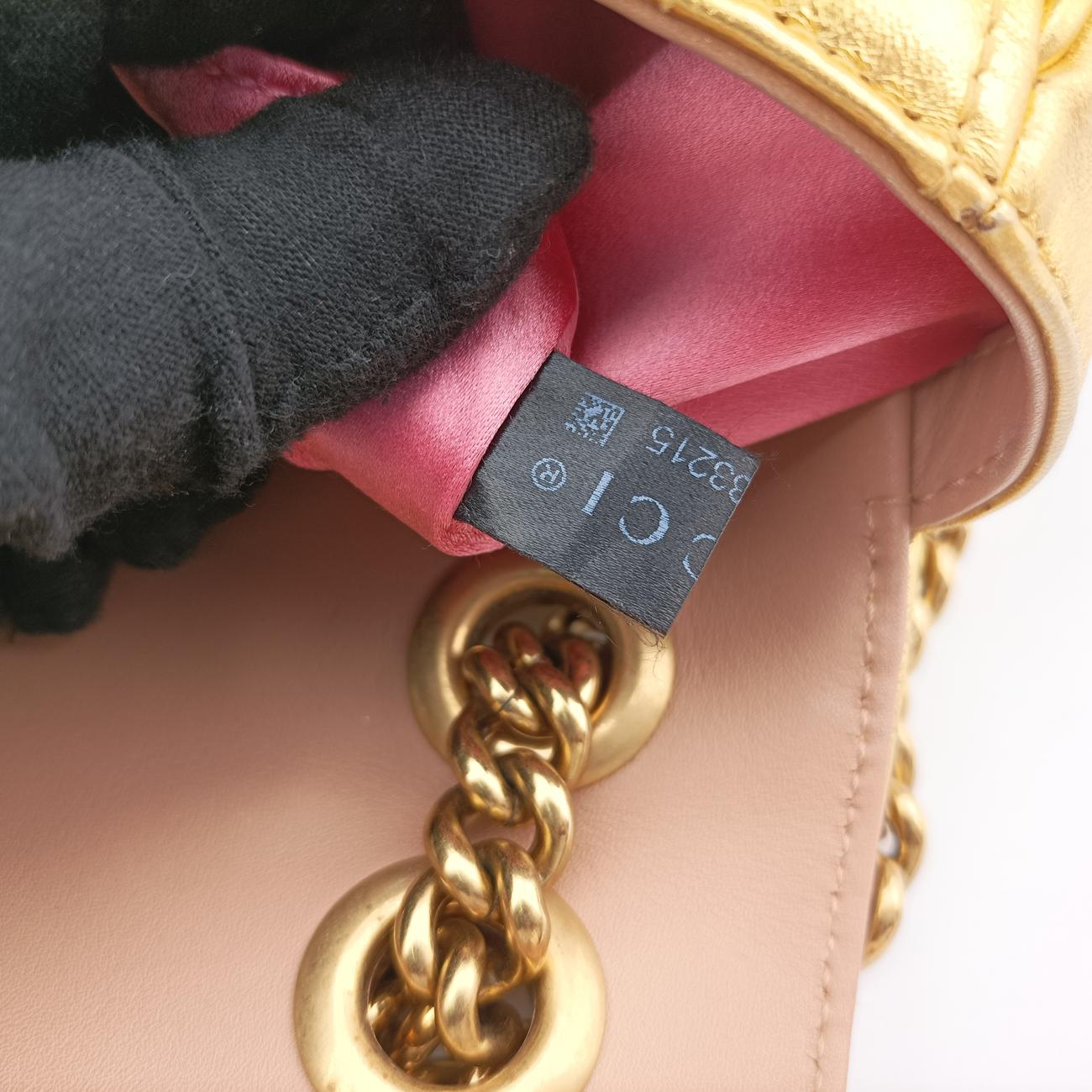 GG MarmontGoldenLeather446744E021433215GGマーモントゴールドレザー446744E021433215