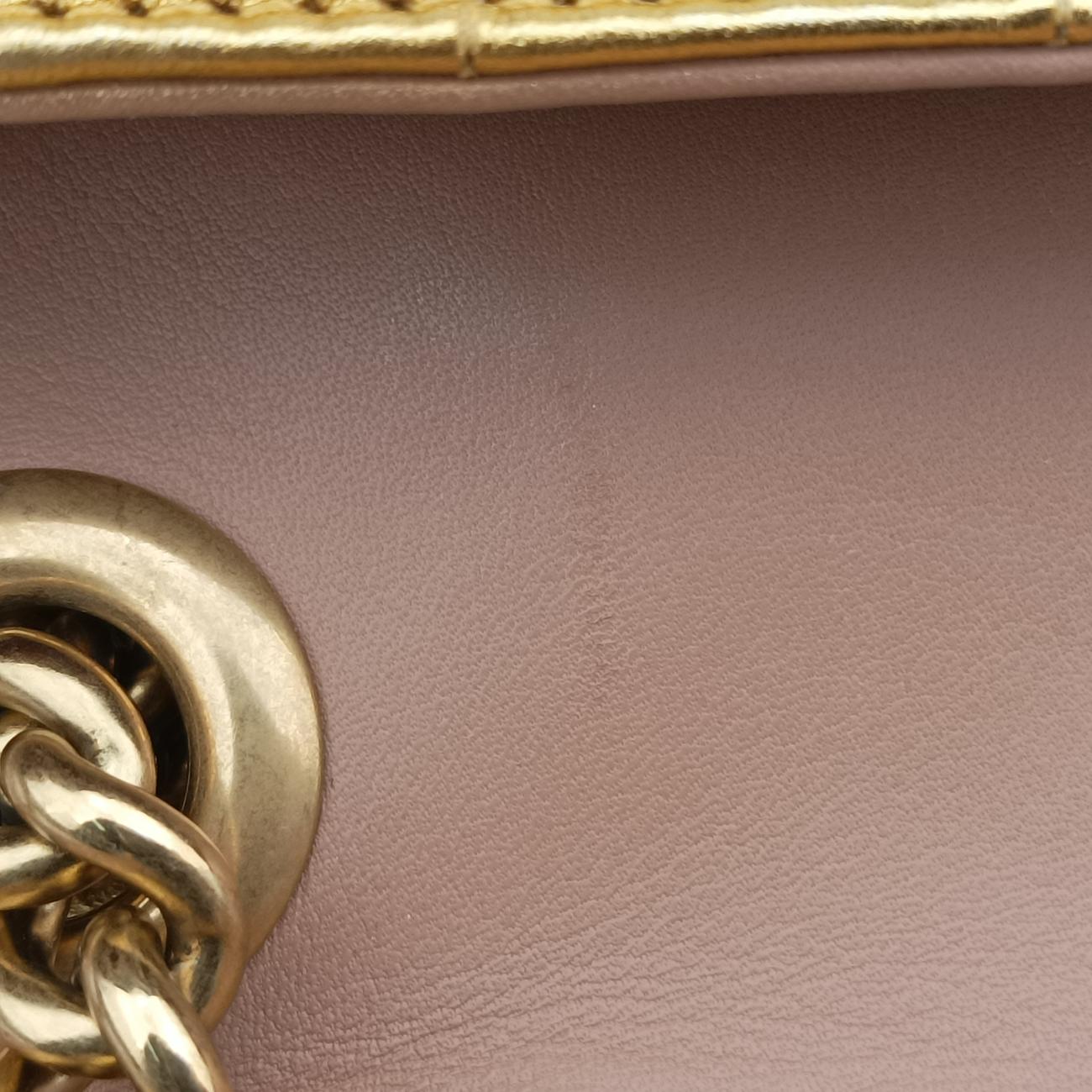 GG MarmontGoldenLeather446744E021433215GGマーモントゴールドレザー446744E021433215