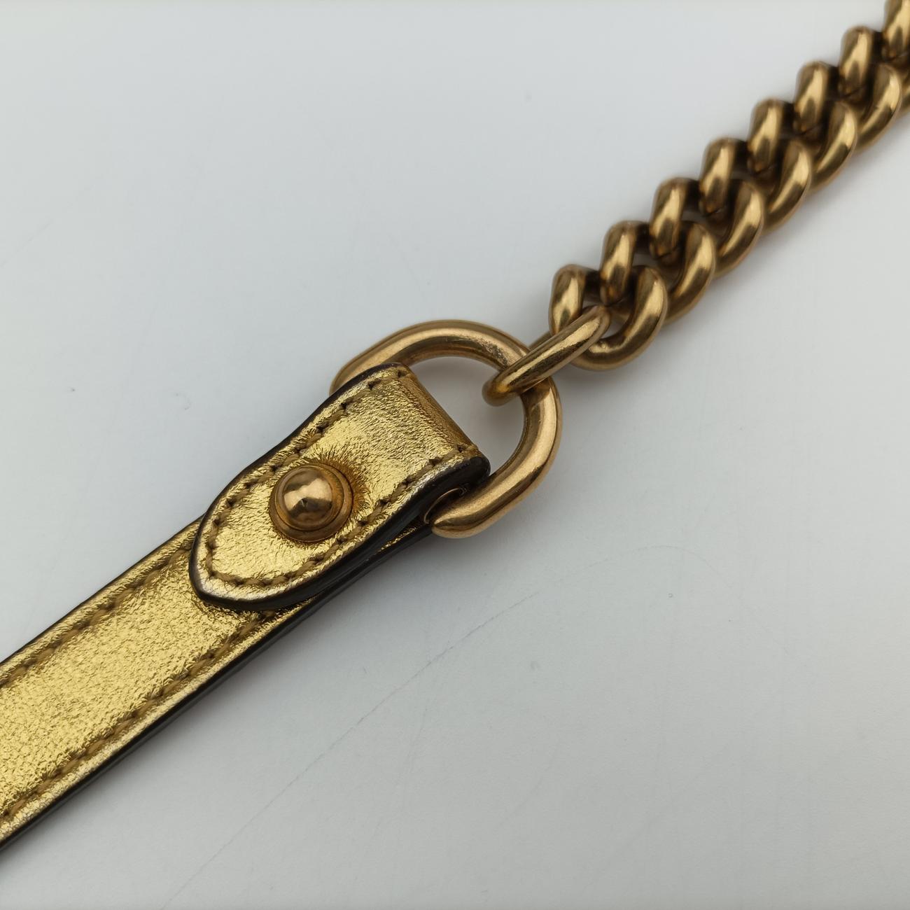 GG MarmontGoldenLeather446744E021433215GGマーモントゴールドレザー446744E021433215