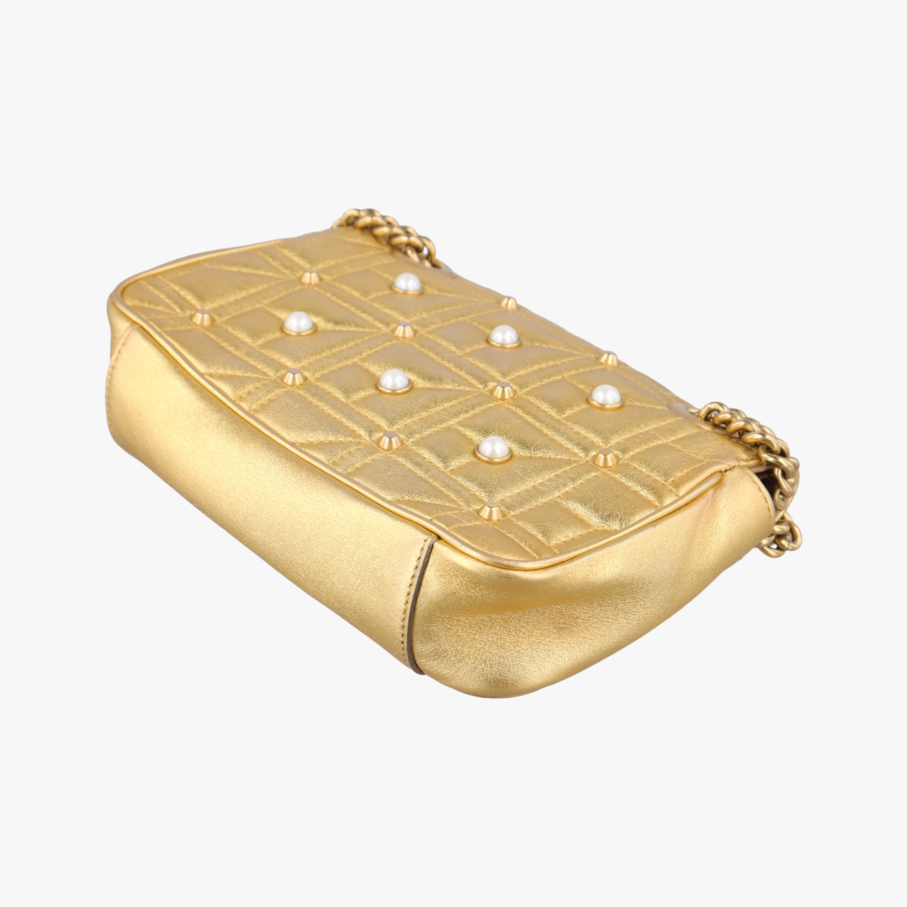 GG MarmontGoldenLeather446744E021433215GGマーモントゴールドレザー446744E021433215