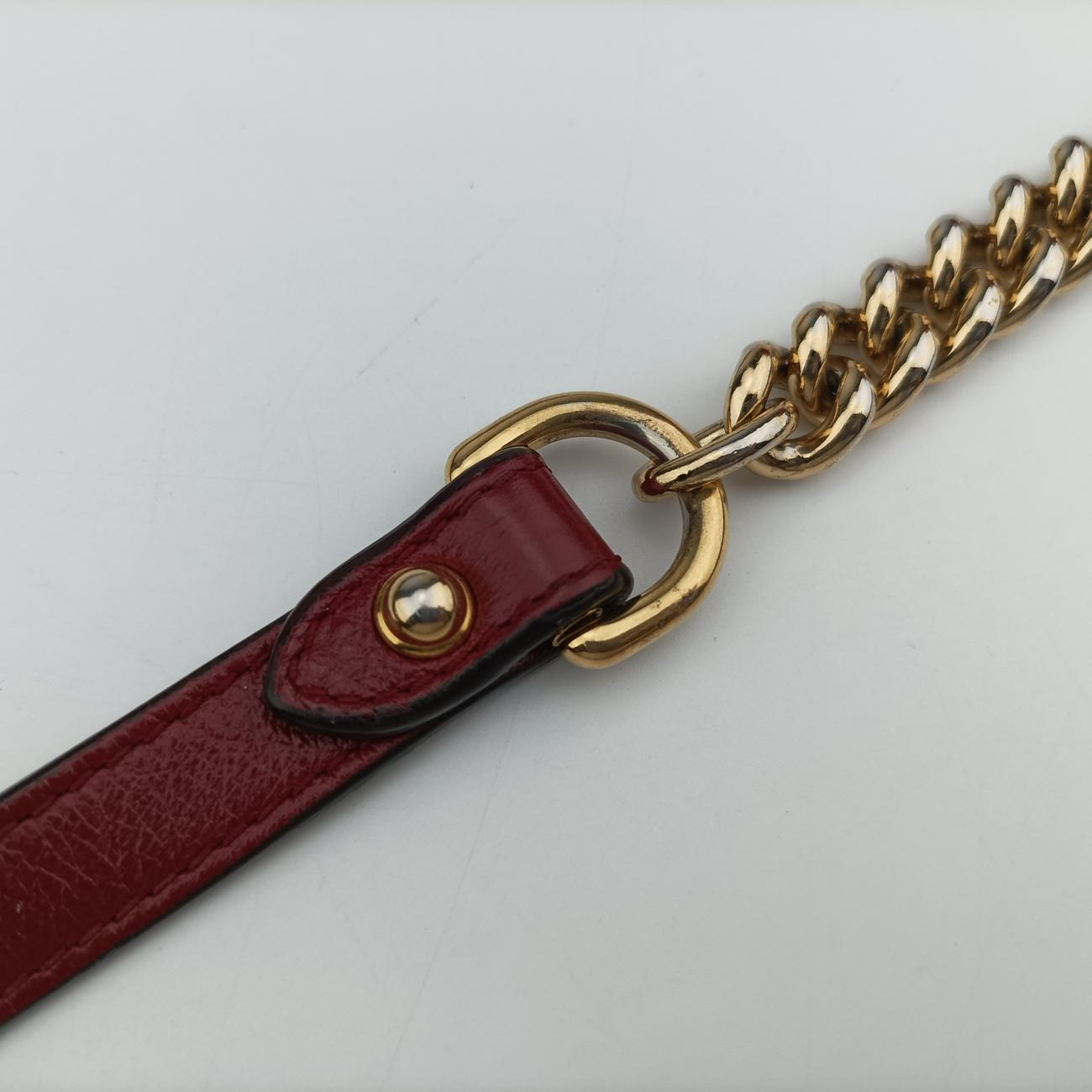 GG MarmontMulticolourfabric×Leather446744C031275737GGマーモントマルチカラーファブリック×レザー446744C031275737