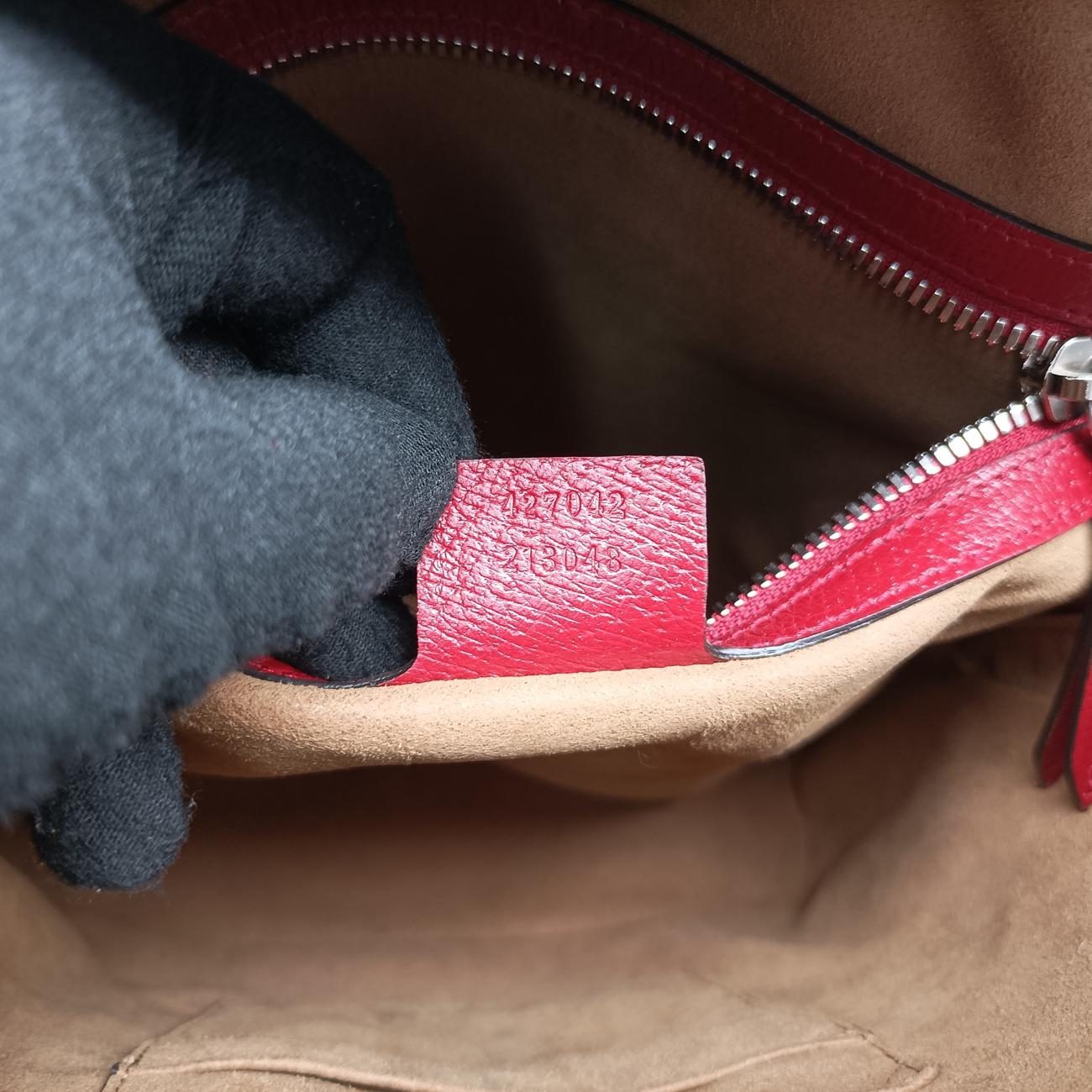 GG Supreme TianMulticolourPVC coated canvas x leather427042H020472426GGスプリームティアンマルチカラーPVCコーティングキャンバス×レザー427042H020472426