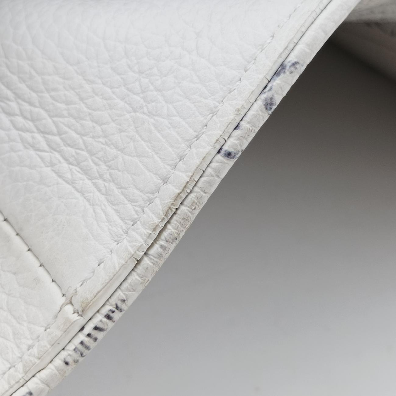 SaddleWhitePVC coated canvas06-BO1119サドルホワイトPVCコーティングキャンバス06-BO1119