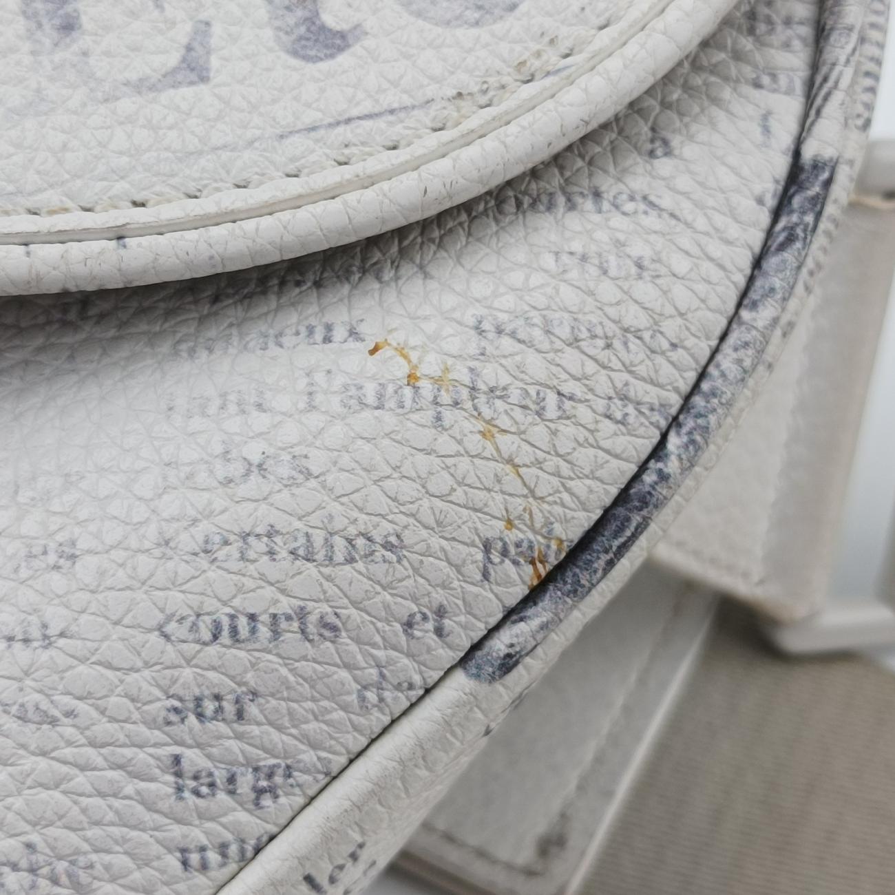 SaddleWhitePVC coated canvas06-BO1119サドルホワイトPVCコーティングキャンバス06-BO1119