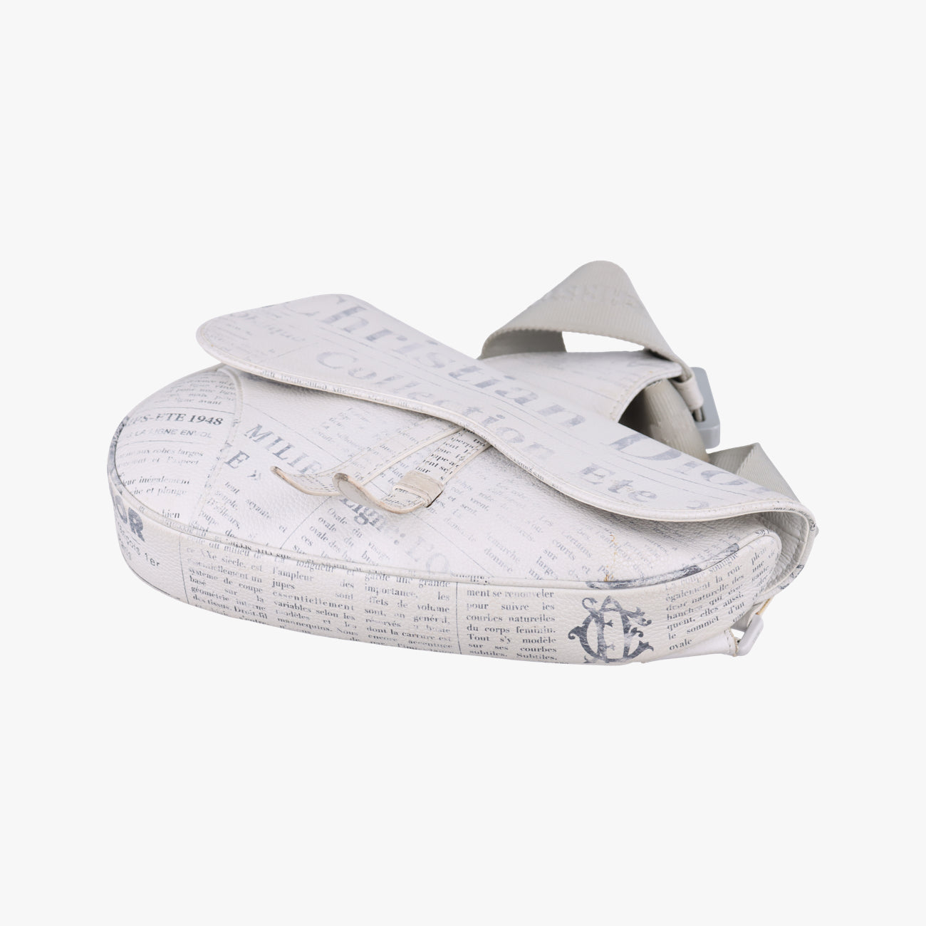 SaddleWhitePVC coated canvas06-BO1119サドルホワイトPVCコーティングキャンバス06-BO1119